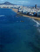 VISTA PLAYA DE LAS CANTERAS